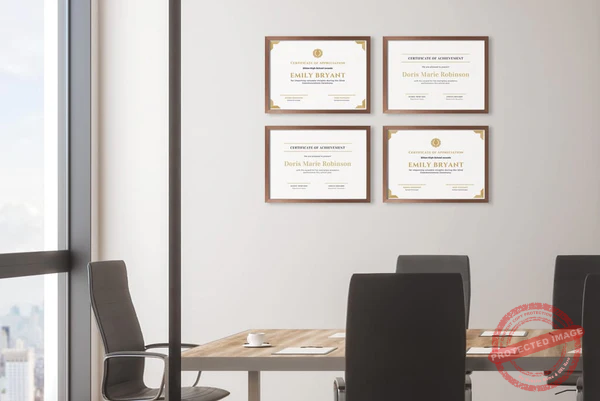 Degree and Diploma Hanging in Dubai